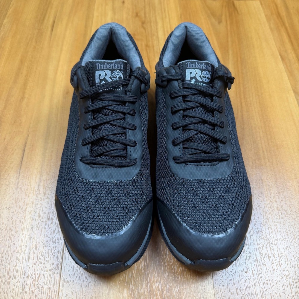 Timberland PRO Reaxion Womens 7 Black Composite Toe Work Shoes A1RVH EH ASTM